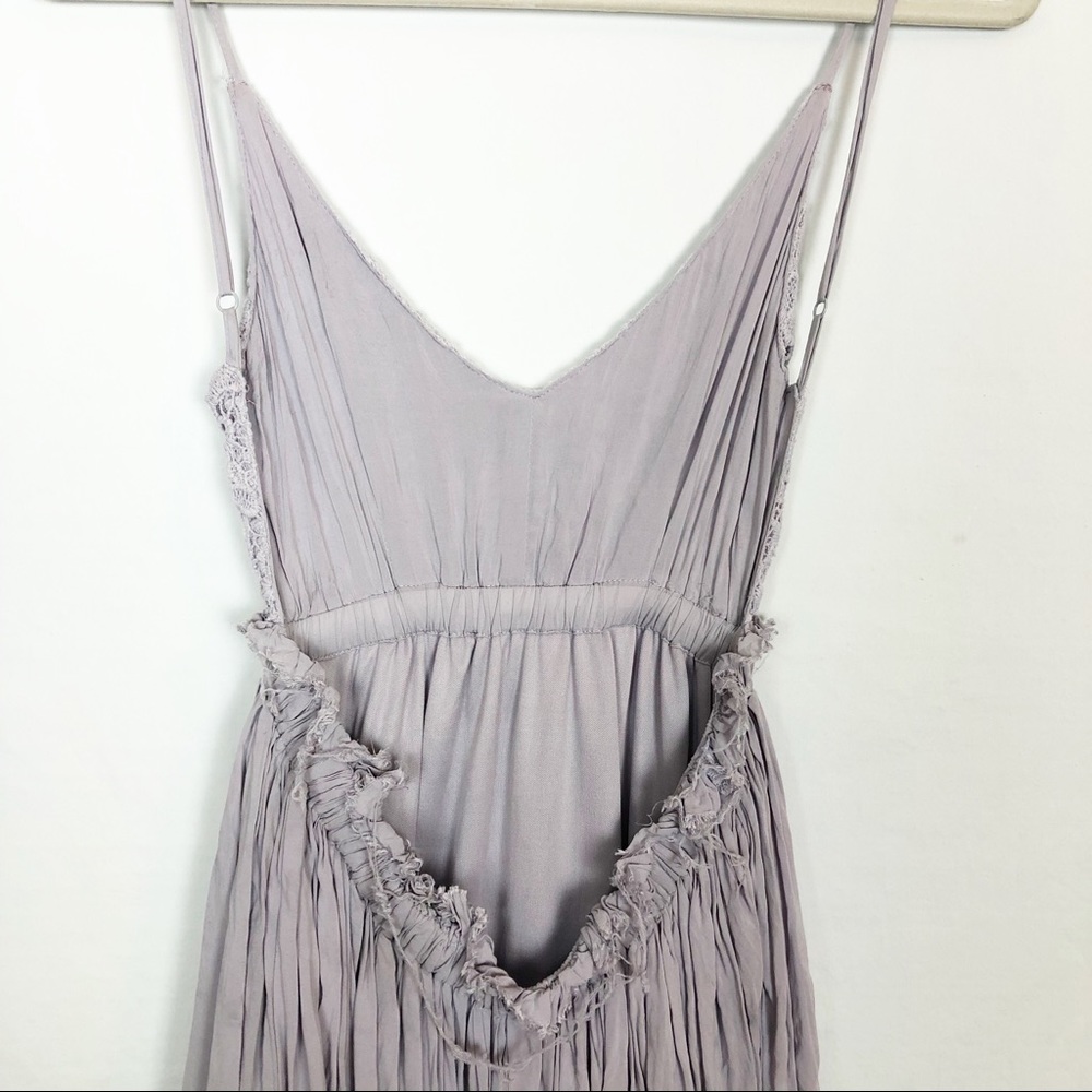 Wishlist size small boho backless lilac dress - Picture 4 of 6